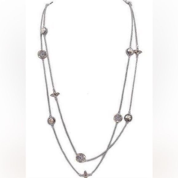 Jewelry - 𝅺Two Toned Long Layered Necklace